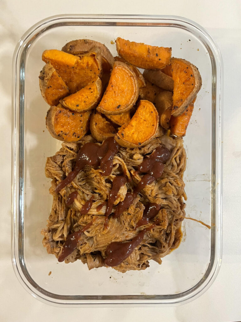 BBQ Pork & Sweet Potatoes