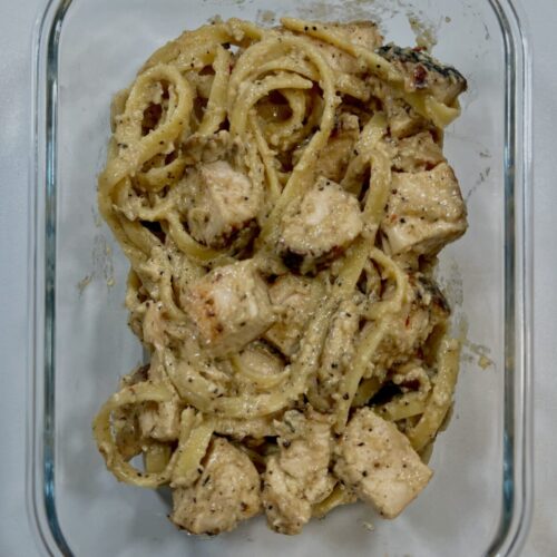 fettucini chicken alfredo