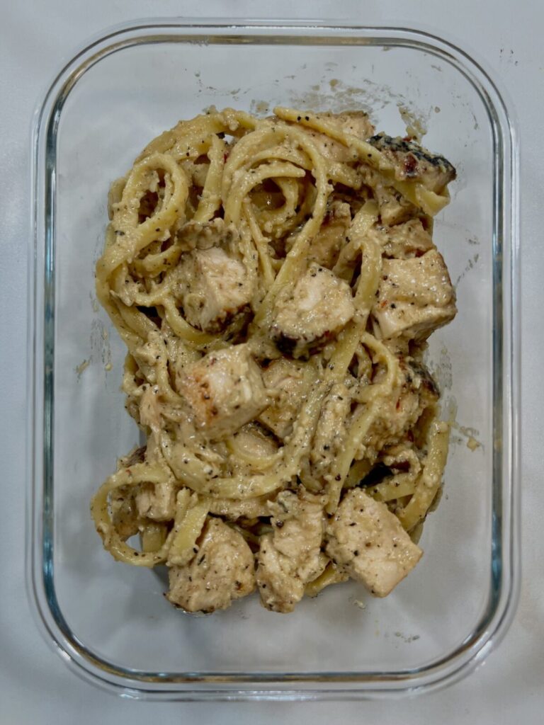 fettucini chicken alfredo