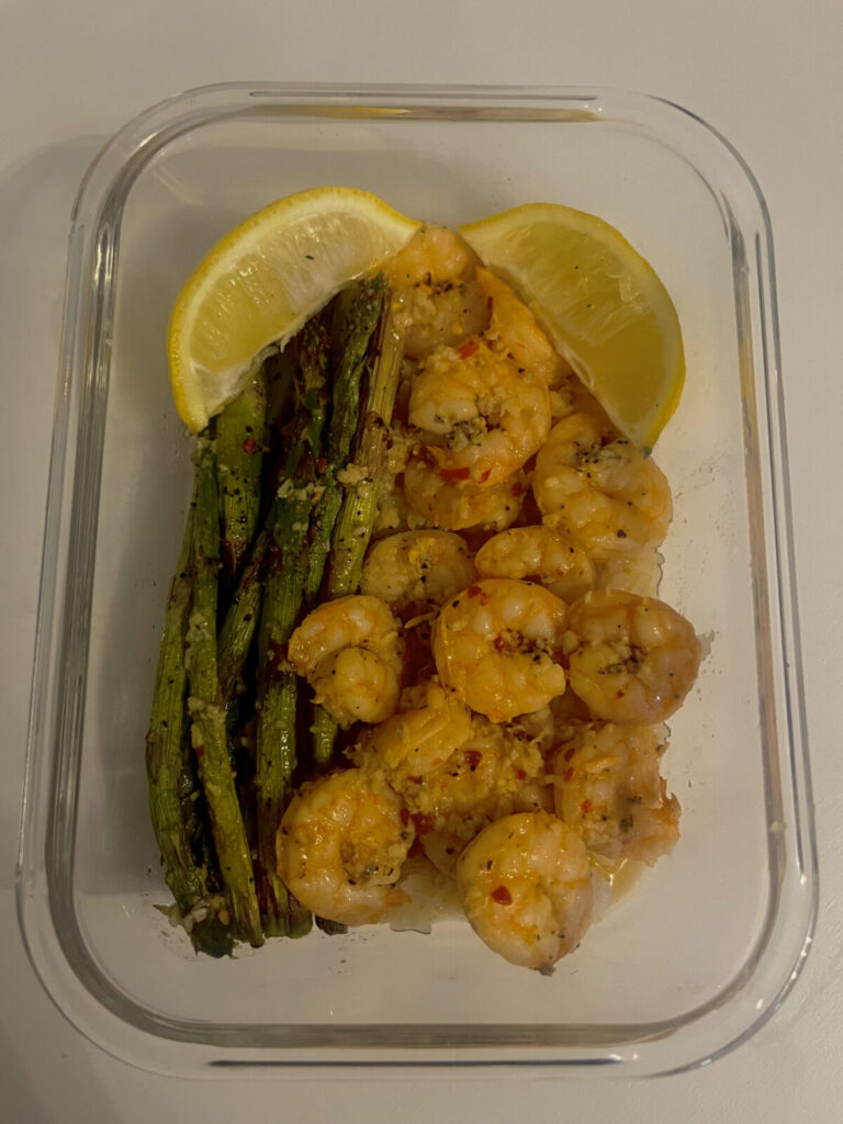 garlic lemon butter shrimp