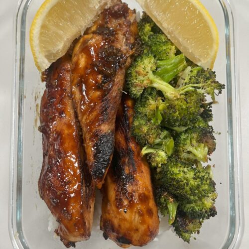 honey lemon glazed chicken