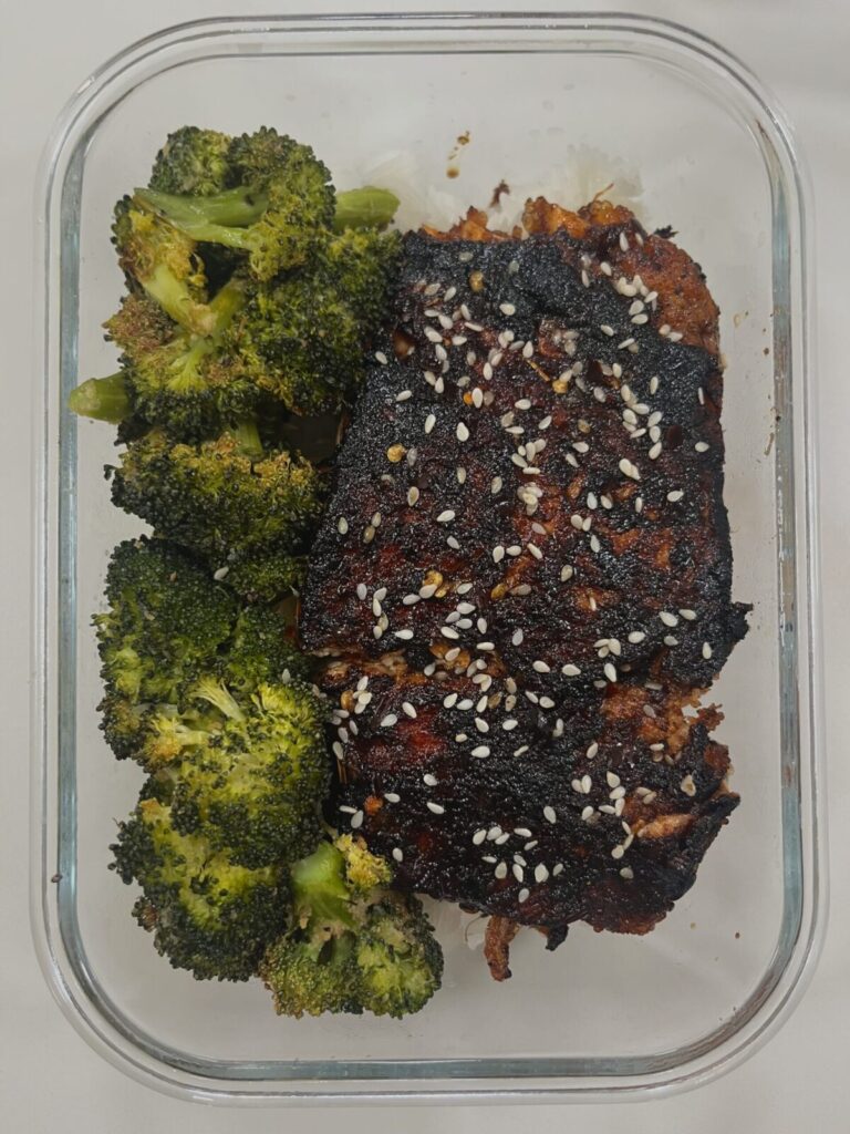 seared sesame salmon