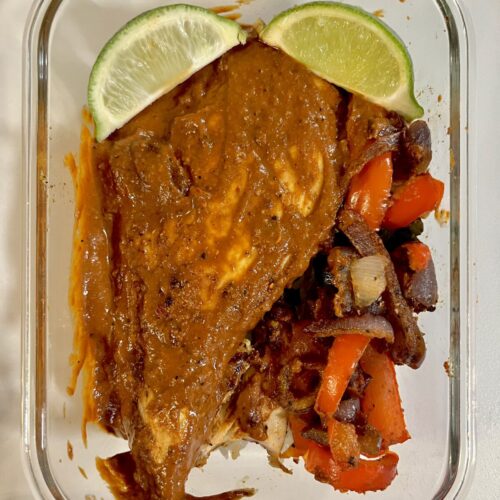 Smoky Mole Chicken Bowls