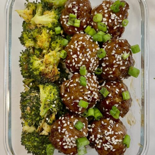 teriyaki ginger meatballs