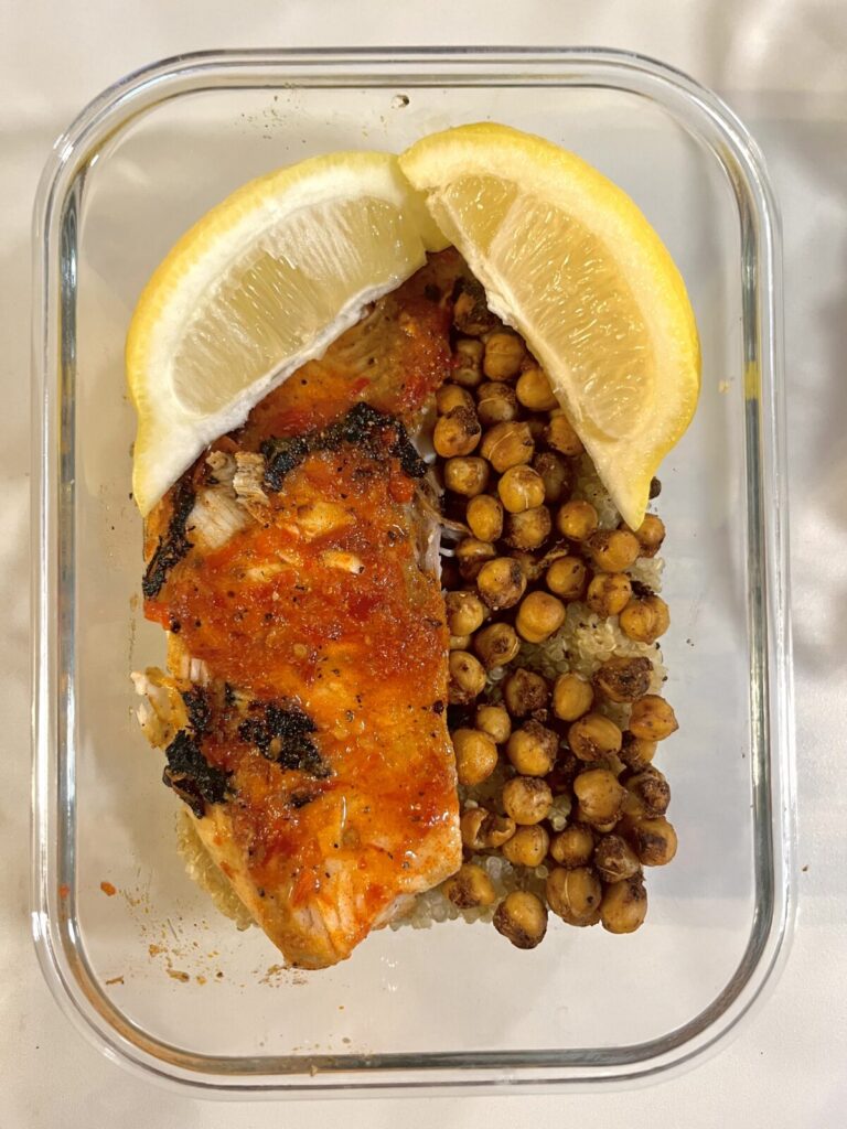 Glazed Harissa Tilapia Bowls