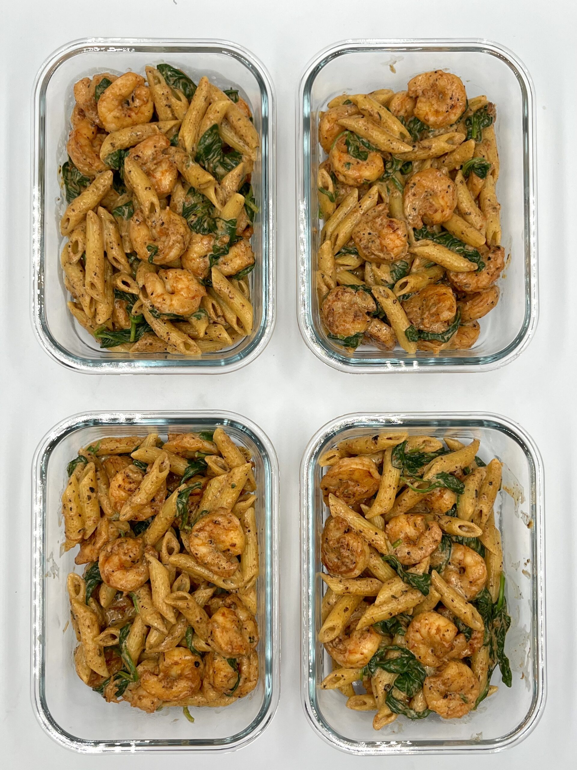 Cajun Shrimp Pasta Pinterest image