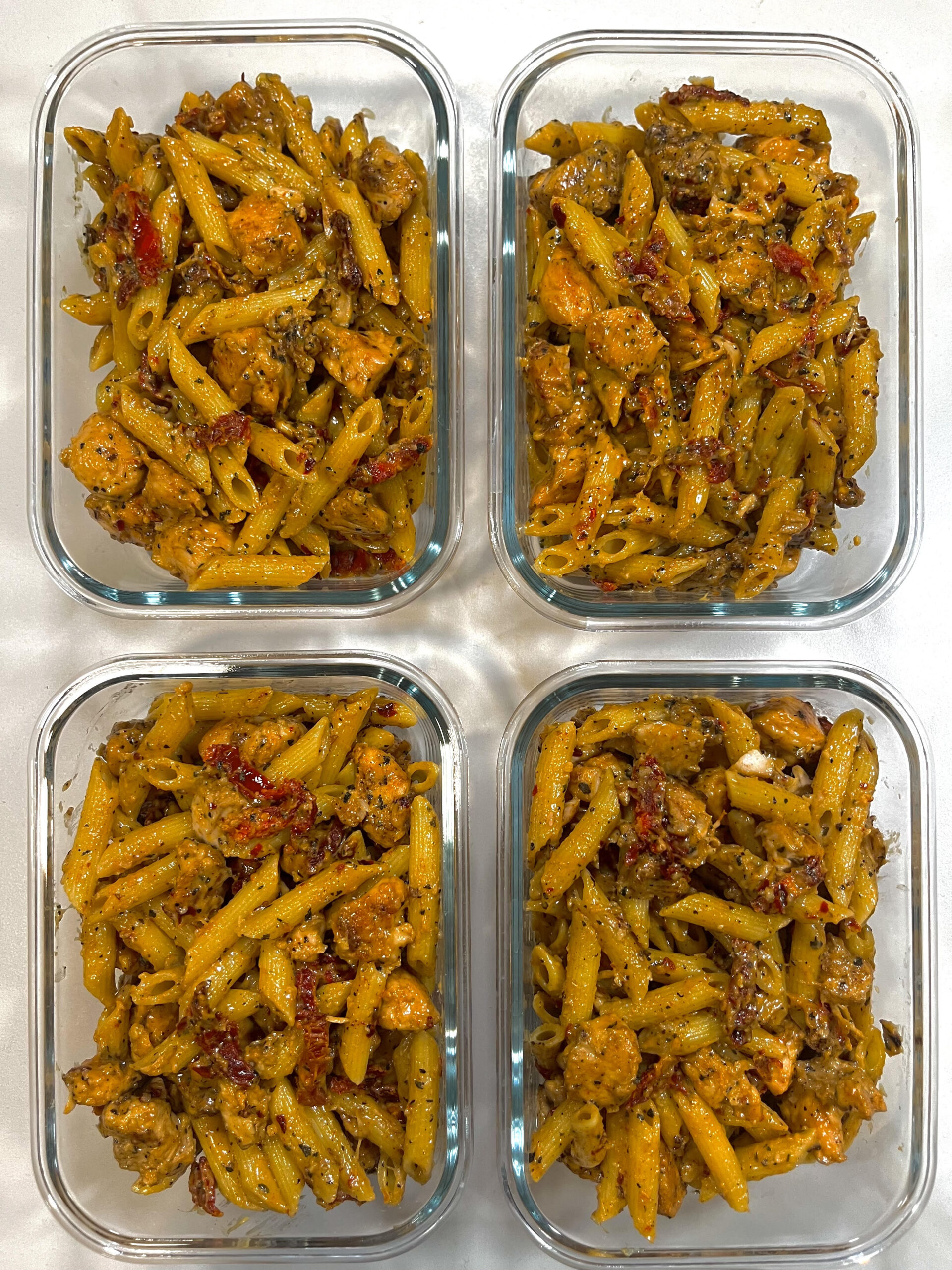 Chicken & Sun-Dried Tomato Pasta Pinterest image