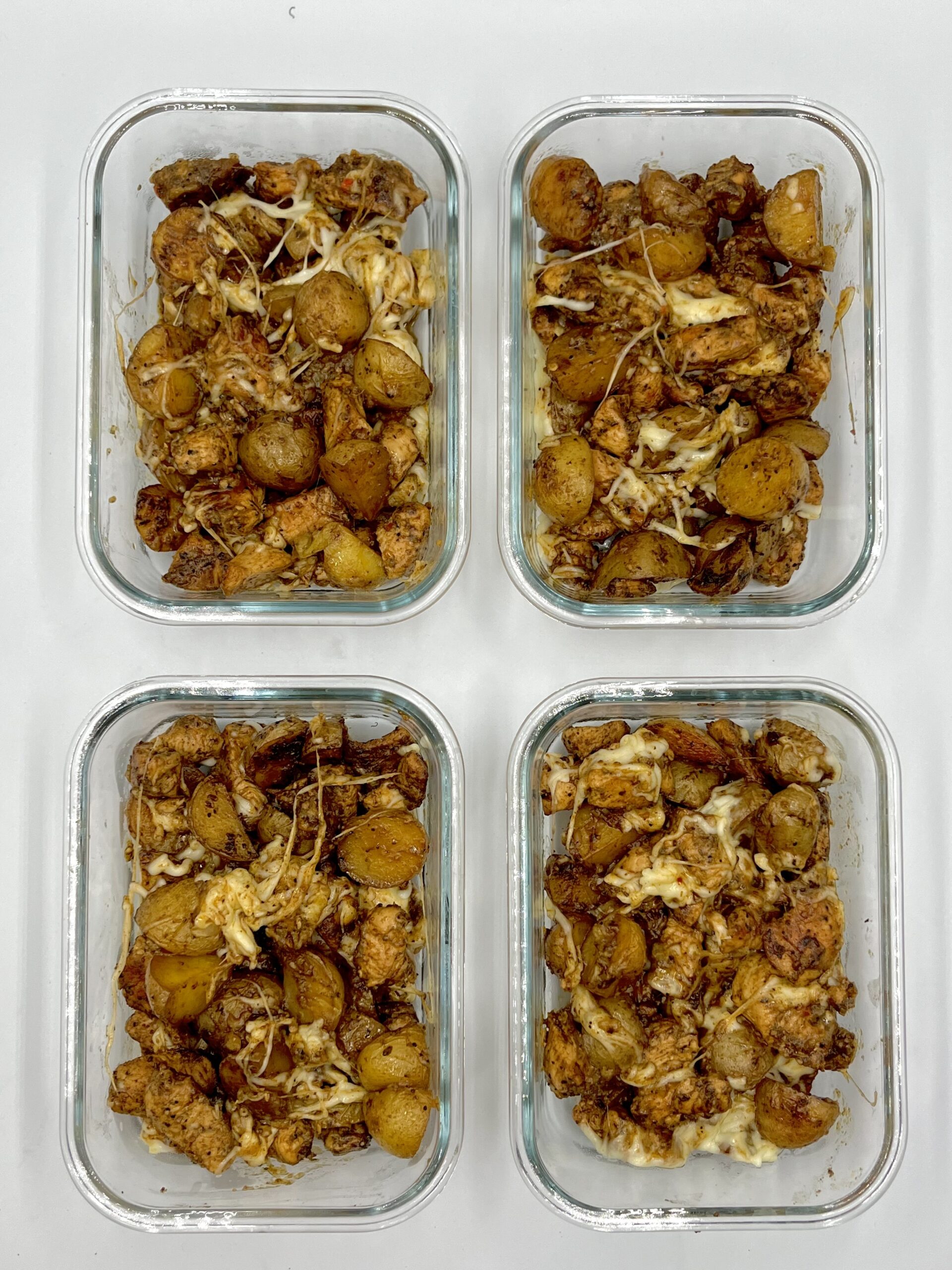 Garlic Parmesan Chicken & Potatoes Pinterest image