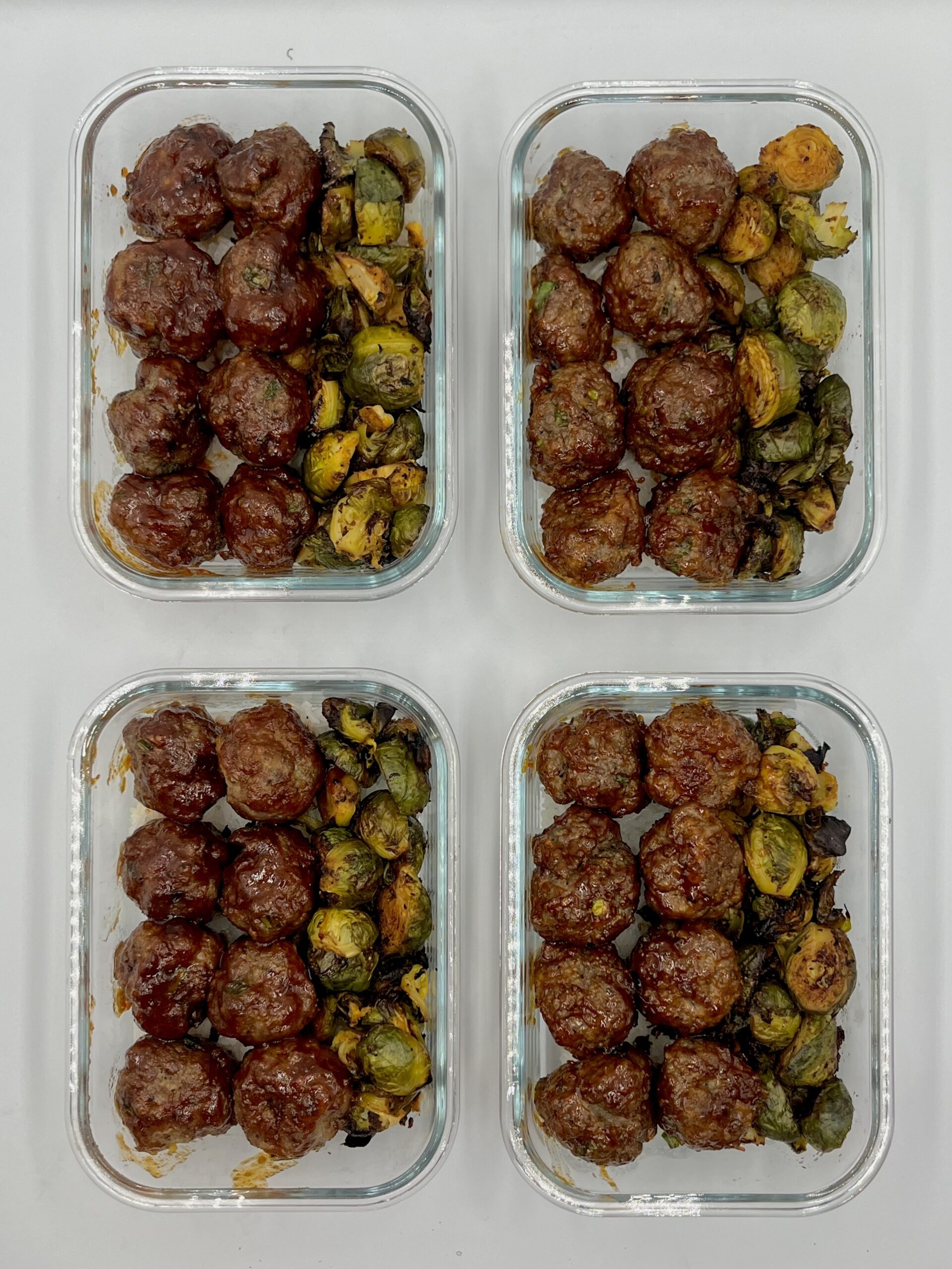 Honey Sriracha Meatballs Pinterest image