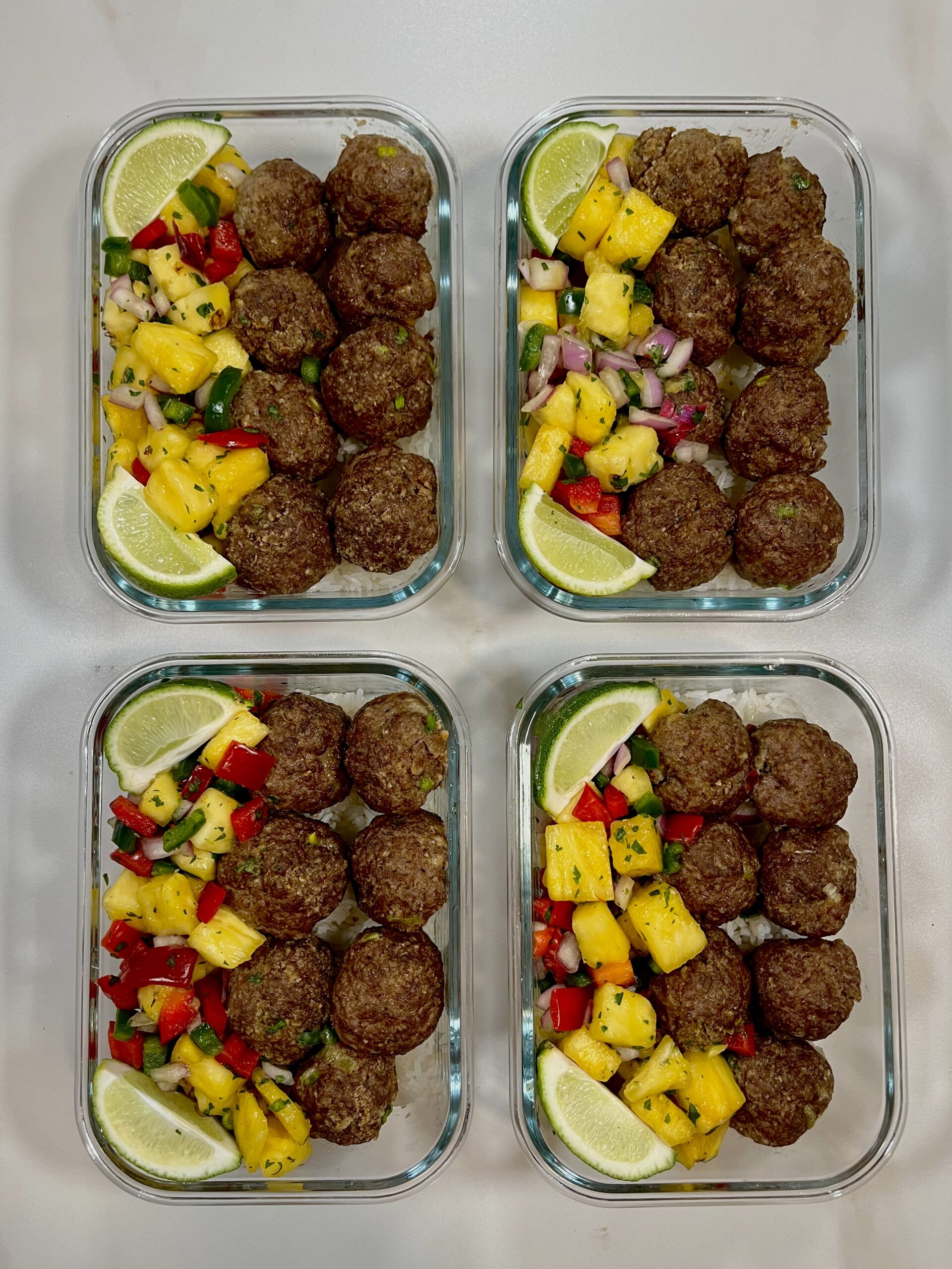 Jamaican Jerk Meatballs Pinterest image