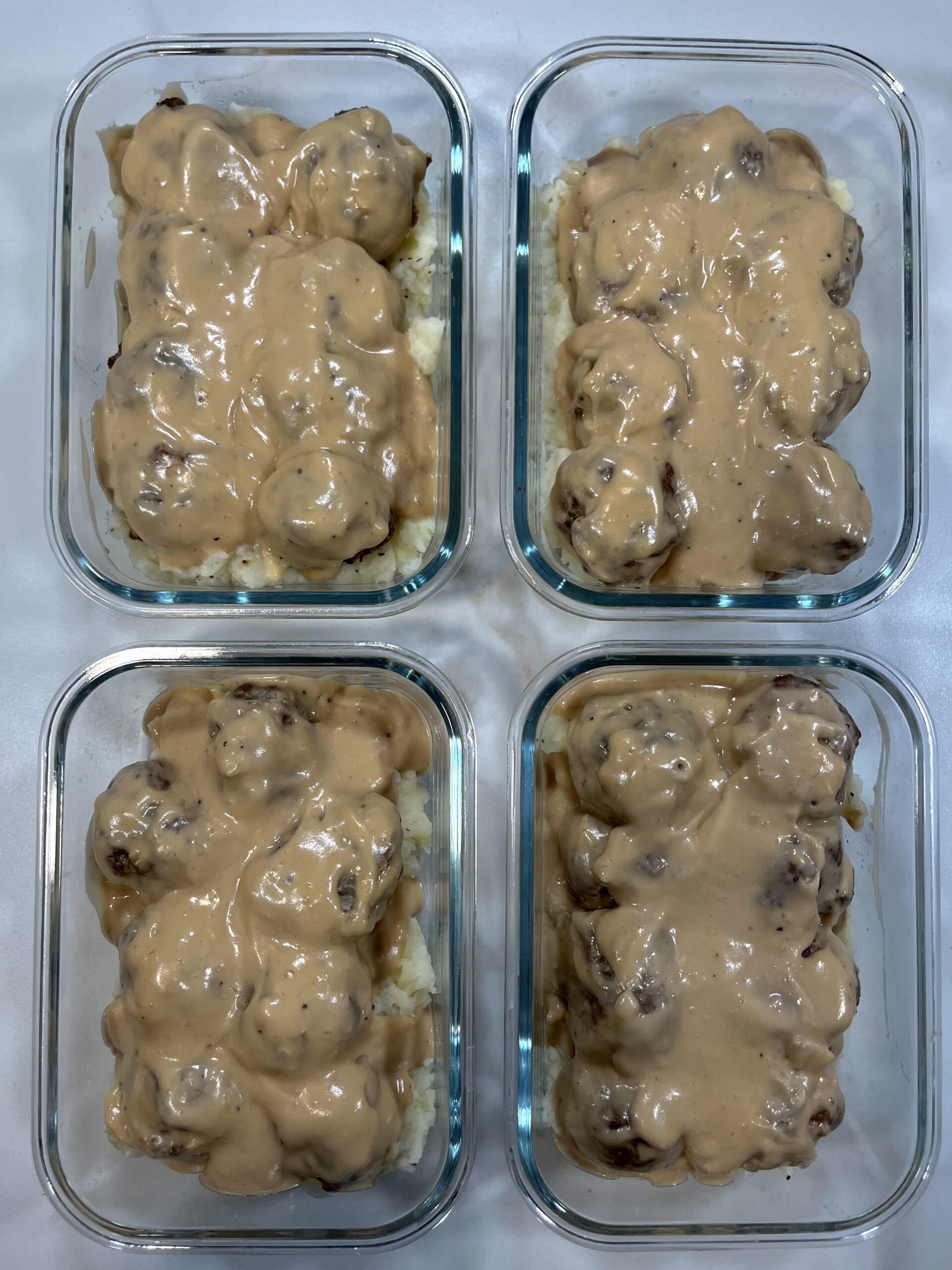 Savory Swedish Meatballs Pinterest image