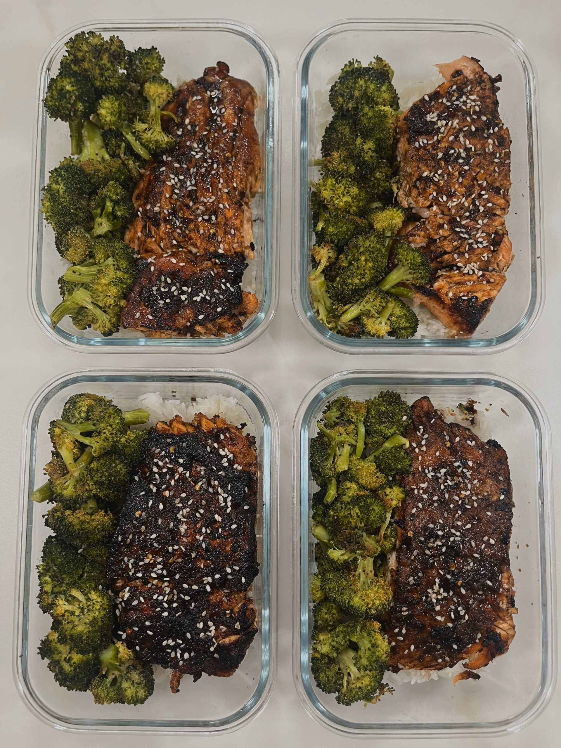 Seared Sesame Salmon Pinterest image