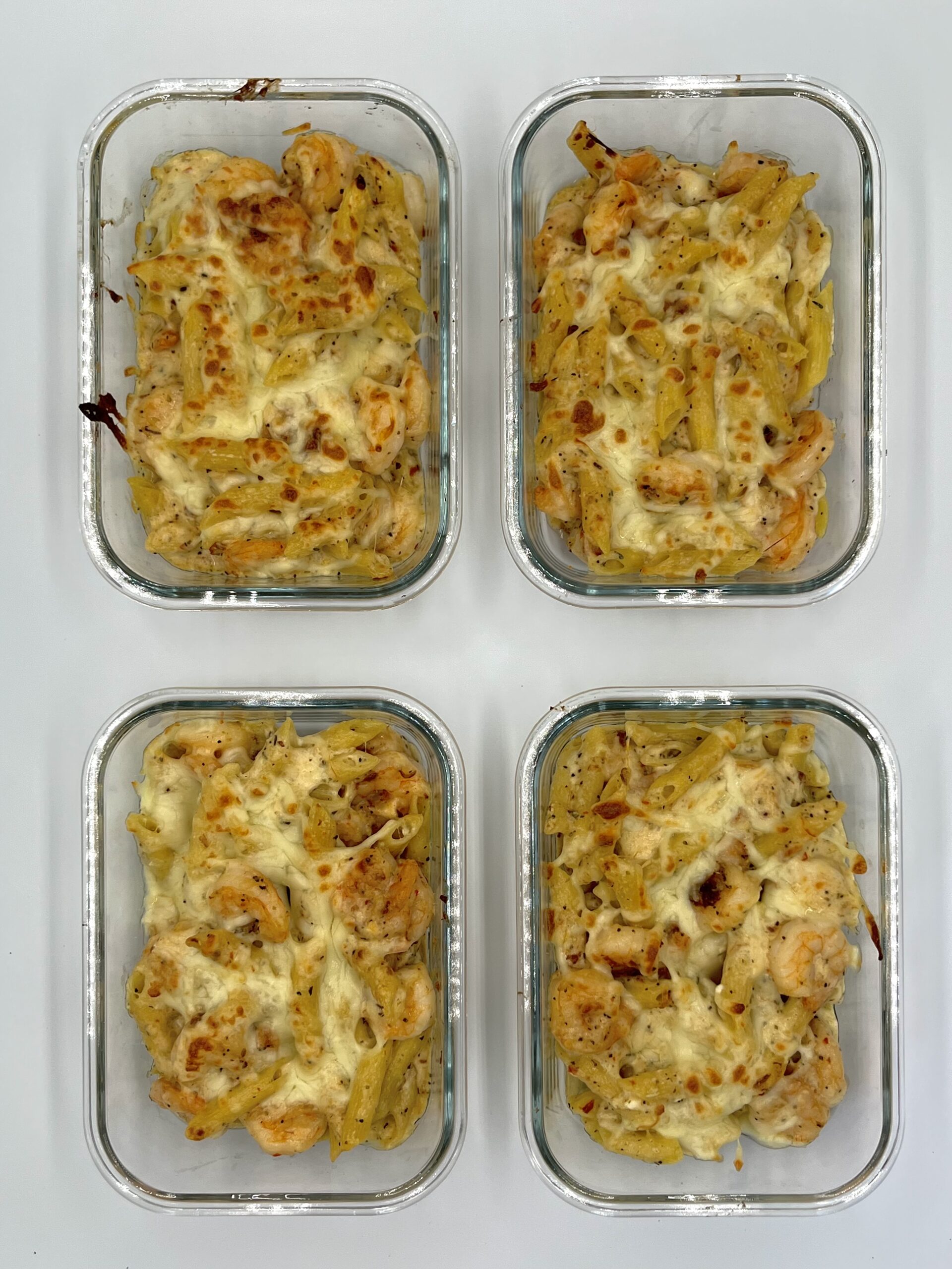 Shrimp Alfredo Bake Pinterest image